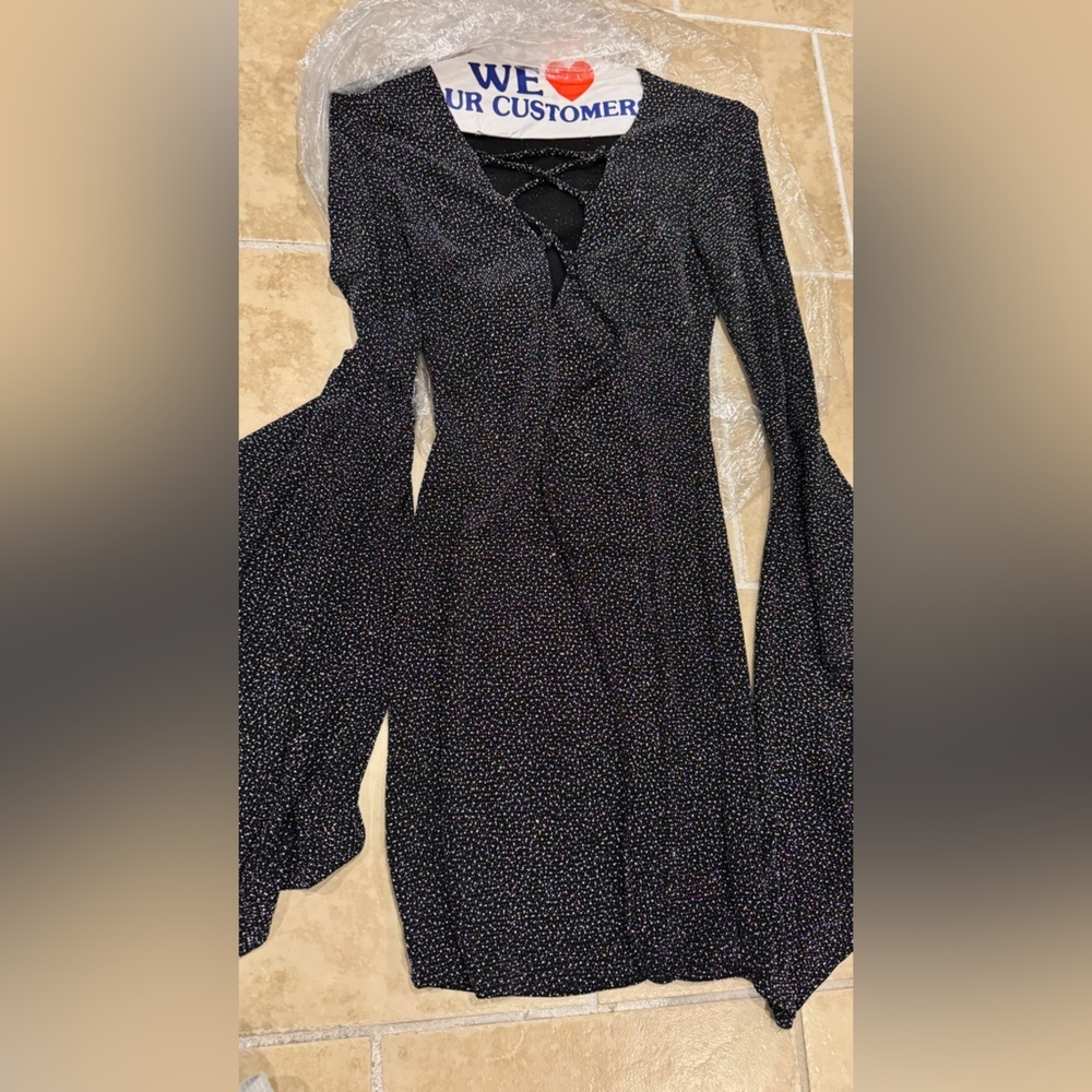 Sparkle black dress - Picture 2 of 8